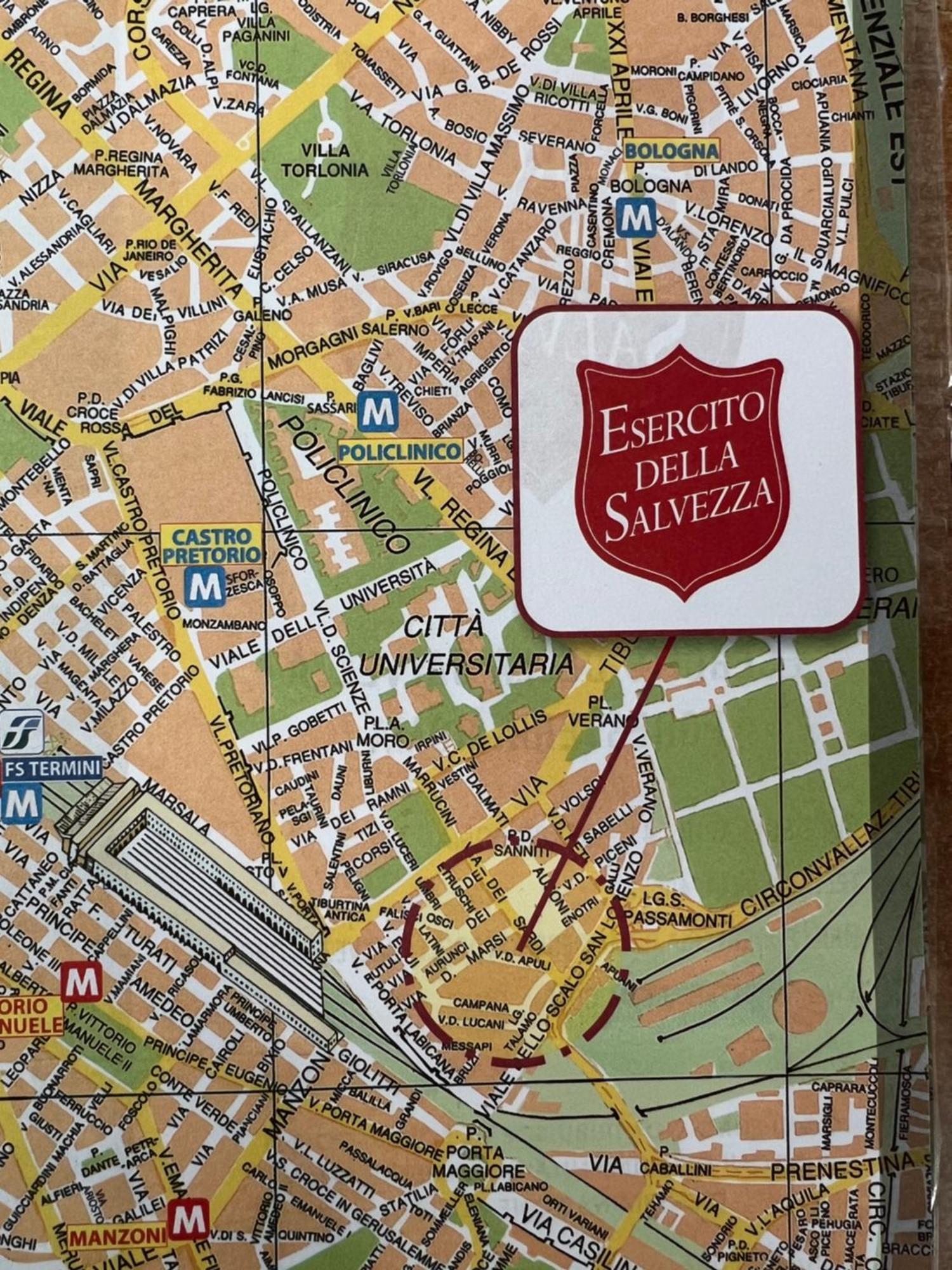 Foresteria Roma Esercito Della Salvezza Eksteriør billede